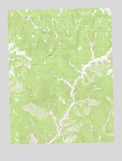 Baxter Pass, CO USGS Topographic Map