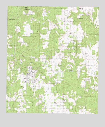 Lucedale, MS USGS Topographic Map