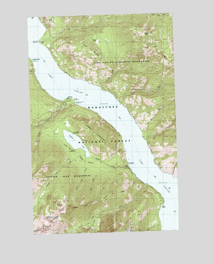 Lucerne, WA USGS Topographic Map