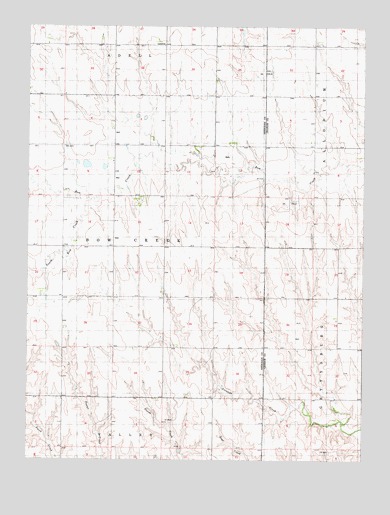 Lucerne, KS USGS Topographic Map
