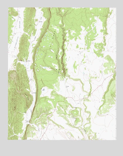 Lucero, NM USGS Topographic Map