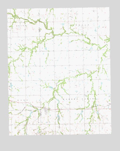 Lucien, OK USGS Topographic Map