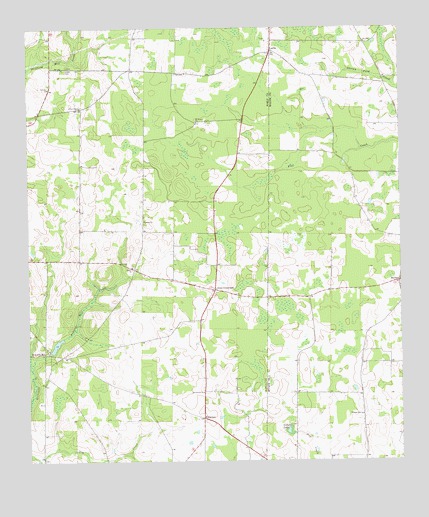 Lucile, GA USGS Topographic Map