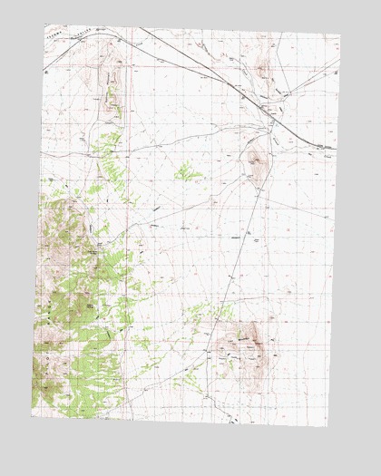 Lucin, UT USGS Topographic Map