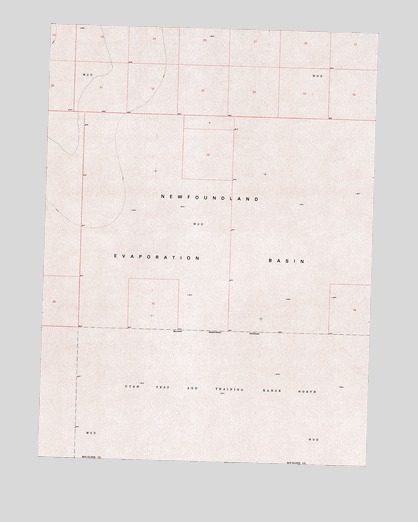 West of Big Pass, UT USGS Topographic Map