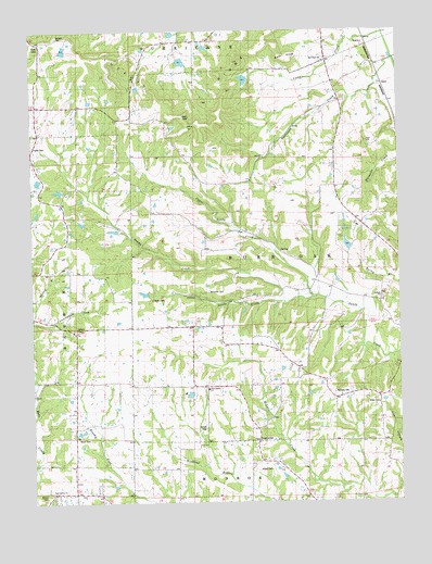 Luckett Ridge, MO USGS Topographic Map
