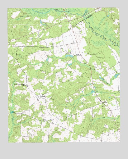 Lucknow, SC USGS Topographic Map