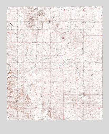 Lucky Lake, NM USGS Topographic Map