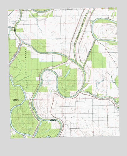 Lucre, MS USGS Topographic Map