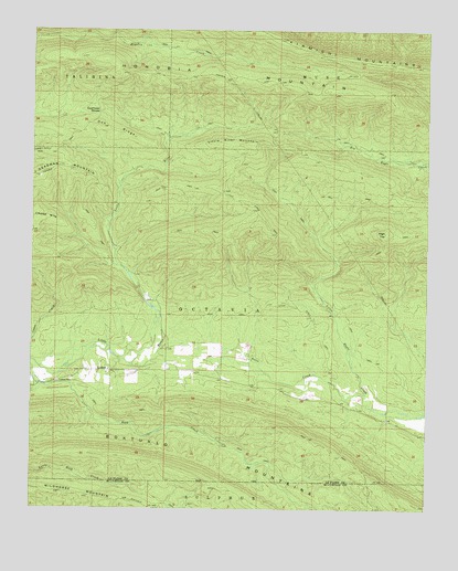 Ludlow, OK USGS Topographic Map