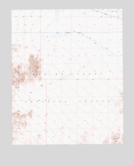 Ludlow SE, CA USGS Topographic Map