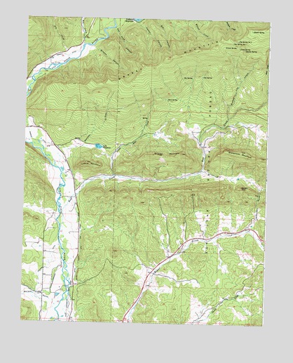 Ludwig Mountain, CO USGS Topographic Map