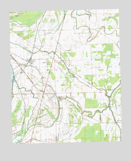 Lula, MS USGS Topographic Map