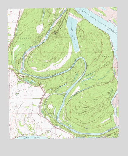 Luna, AR USGS Topographic Map