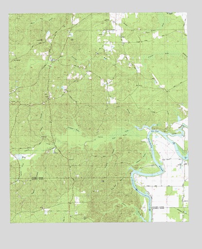 Luna, LA USGS Topographic Map