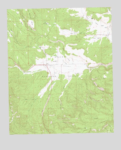 Luna, NM USGS Topographic Map