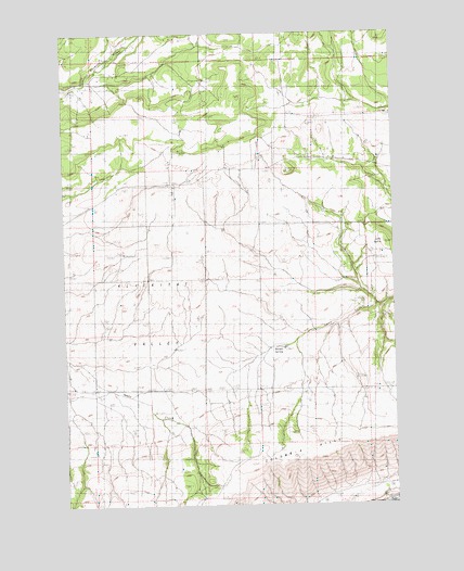 Luna Butte, WA USGS Topographic Map