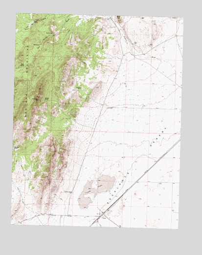 Lund, UT USGS Topographic Map