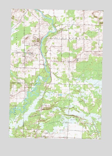 Lunds, WI USGS Topographic Map