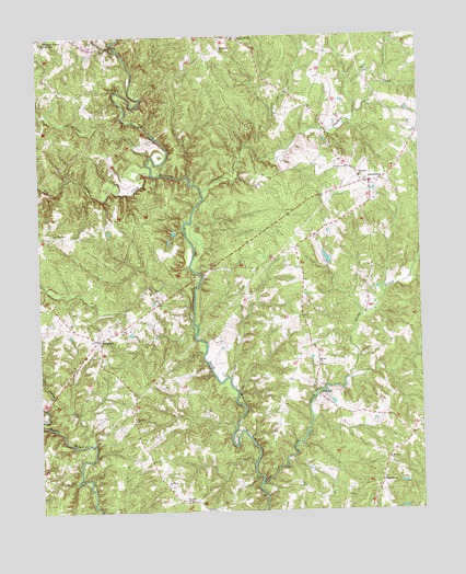 Lunenburg, VA USGS Topographic Map