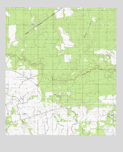 Lunita, LA USGS Topographic Map