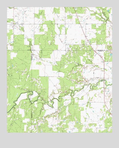 Lusk, TX USGS Topographic Map