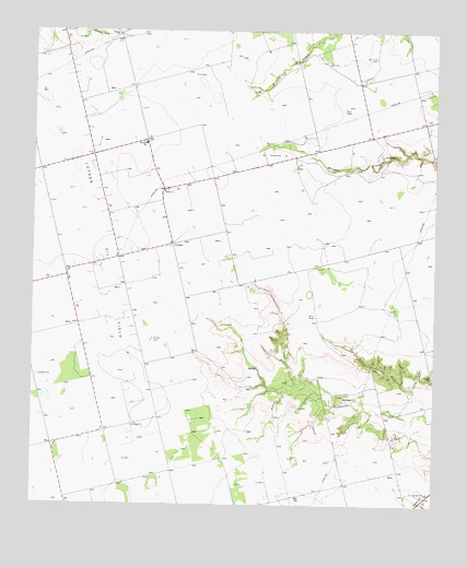 Luther, TX USGS Topographic Map