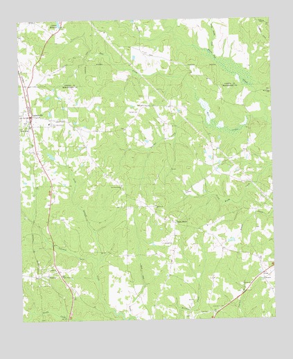 Luthersville, GA USGS Topographic Map
