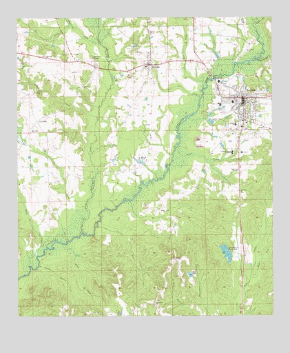 Luverne, AL USGS Topographic Map
