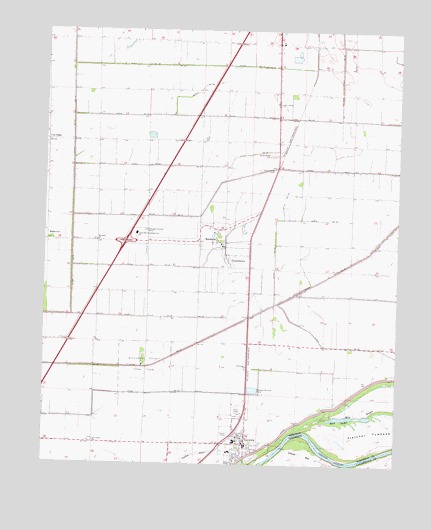 Luxora, AR USGS Topographic Map