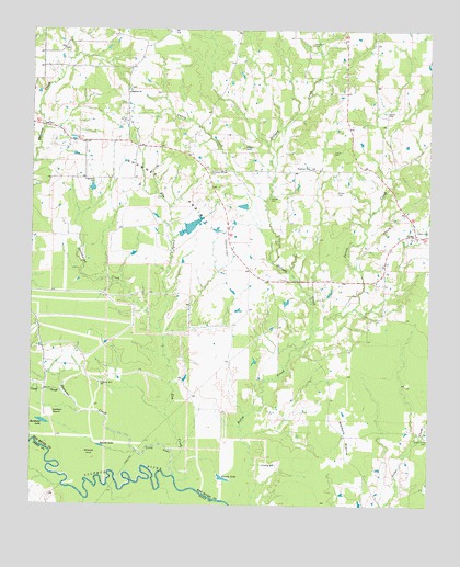 Lydia, TX USGS Topographic Map