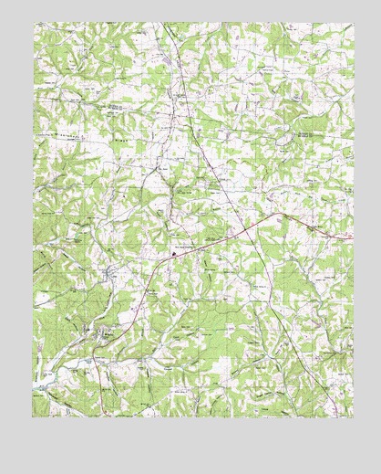 Lyles, TN USGS Topographic Map