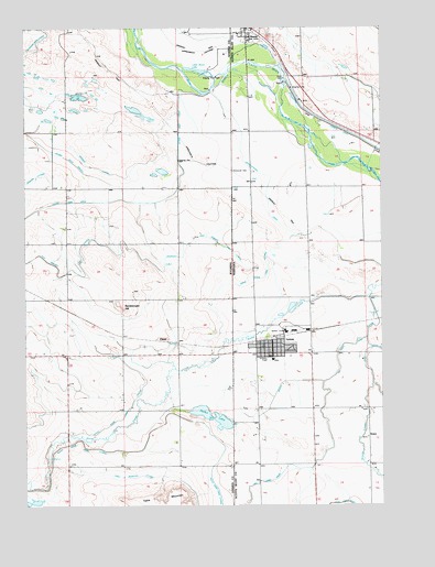 Lyman, NE USGS Topographic Map