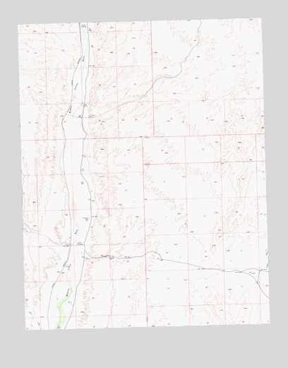 Lyman Crossing, NV USGS Topographic Map