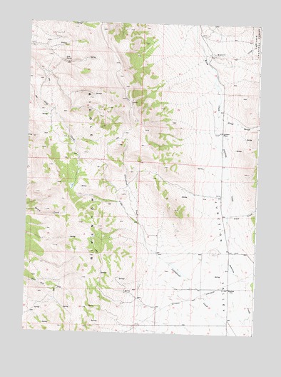 Lyman Pass, ID USGS Topographic Map