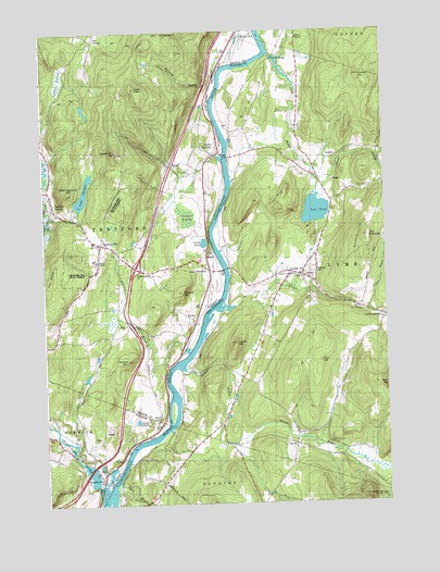 Lyme, NH USGS Topographic Map