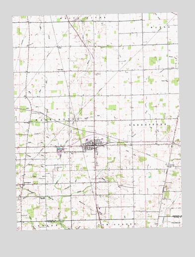 Lynn, IN USGS Topographic Map