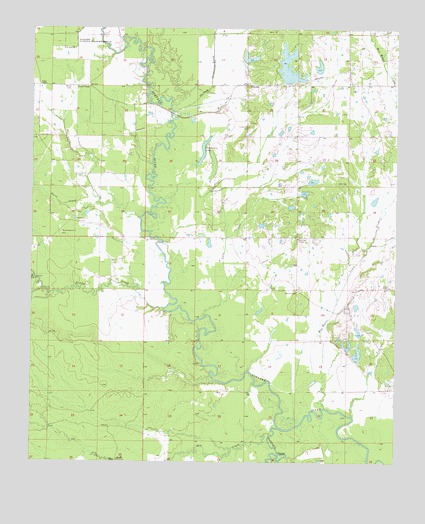 Lynn Creek, MS USGS Topographic Map