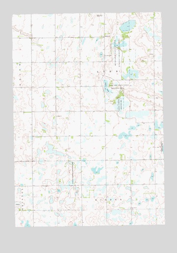 Lynn Lake, SD USGS Topographic Map