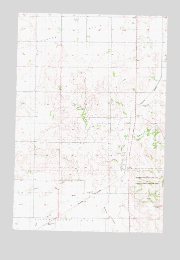 Lynwood, ND USGS Topographic Map