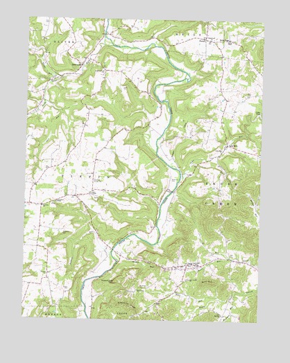 Lynx, OH USGS Topographic Map