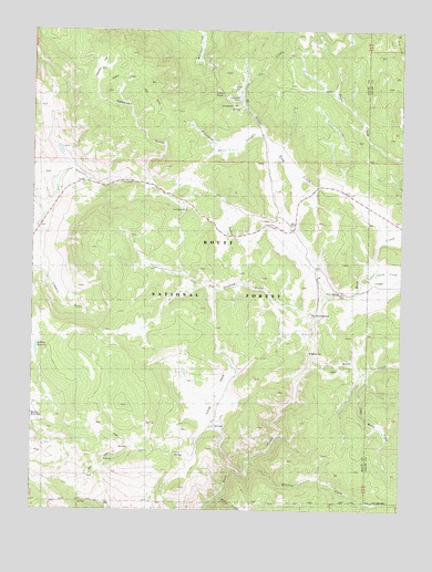 Lynx Pass, CO USGS Topographic Map