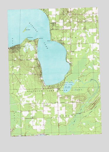 Lyon Manor, MI USGS Topographic Map