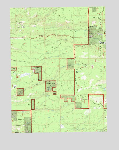 Lyonsville, CA USGS Topographic Map