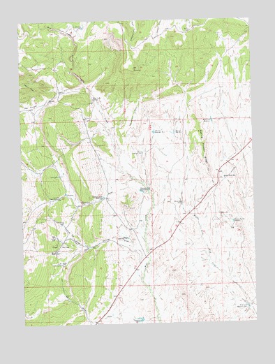 M F Mountain, CO USGS Topographic Map