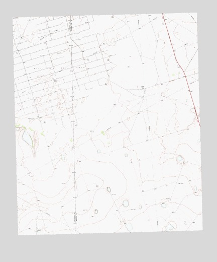Mabee Ranch, TX USGS Topographic Map