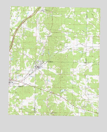 Maben, MS USGS Topographic Map