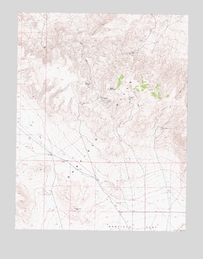 Mable Mountain, NV USGS Topographic Map