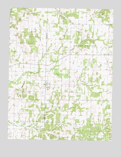 Macedonia, IL USGS Topographic Map