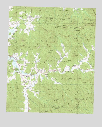 Macedonia, GA USGS Topographic Map